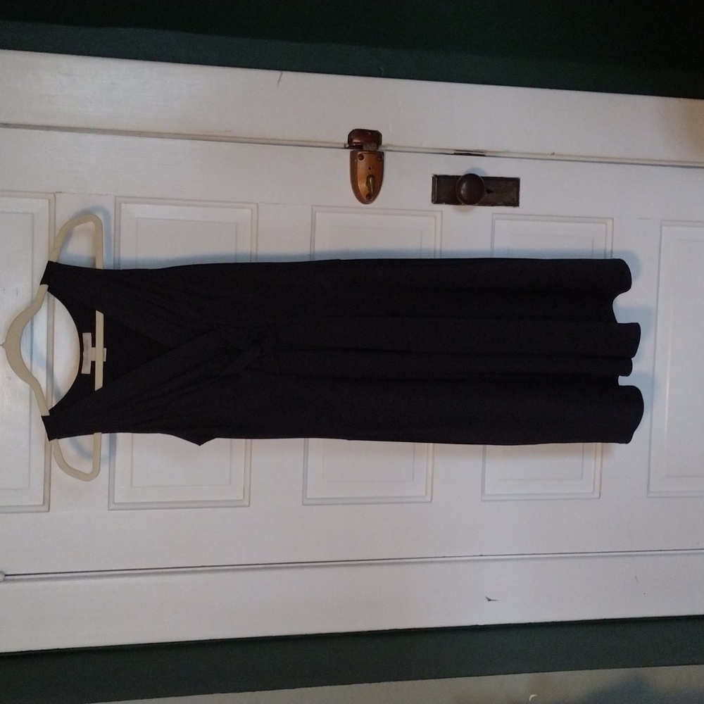 Black cocktail dress